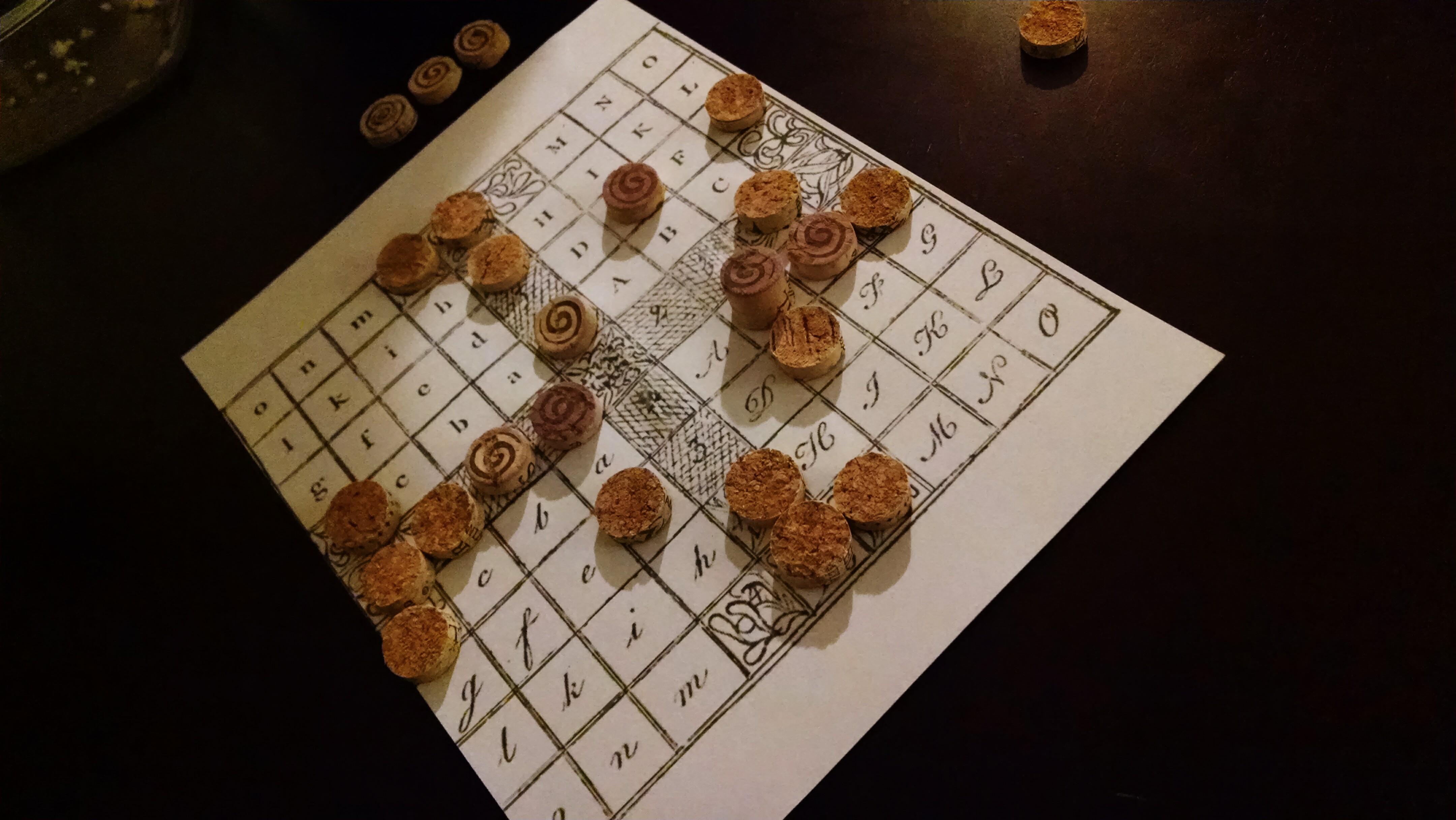 Tablut game in progress
